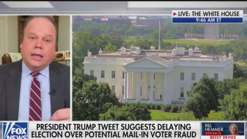 Fox News Political Editor: Trump’s Election Delay Tweet Is ‘Flagrant Expression of His Current Weakness’