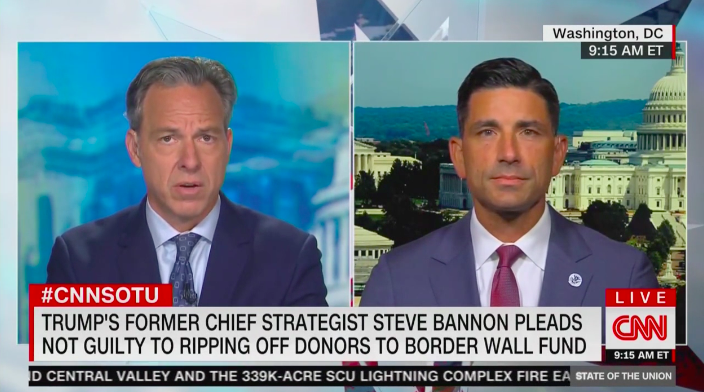 DHS Chief Chad Wolf Questioned on Past Support for Steve Bannon’s Wall ‘Scam’