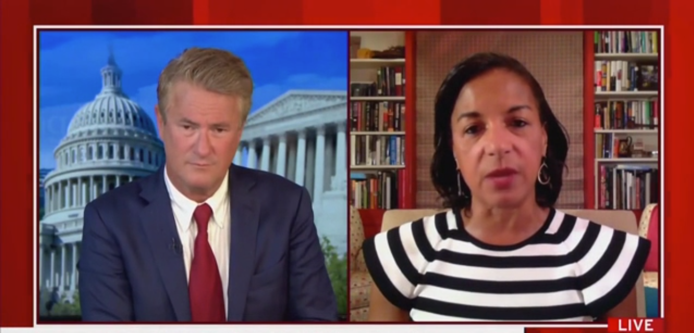 Susan Rice Warns the Trump Campaign Could Collude with Russia Again in 2020