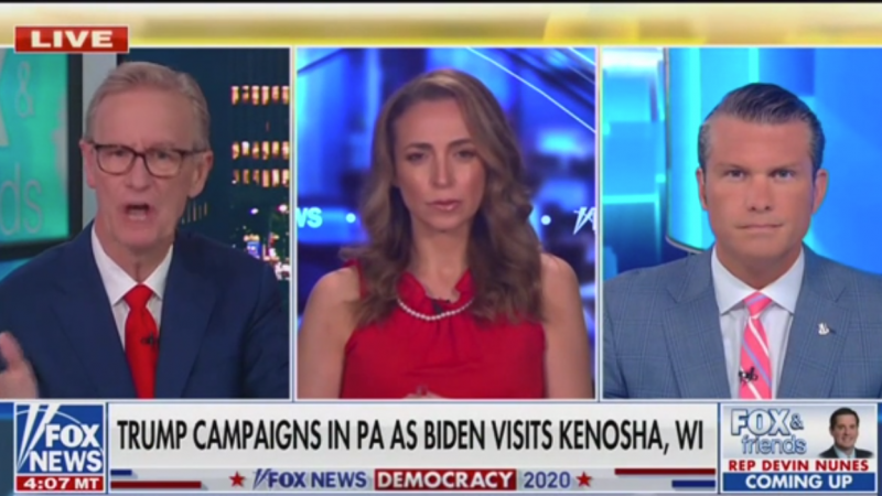 Fox’s Pete Hegseth Criticizes Biden for Meeting Jacob Blake’s ‘Very Controversial Father’