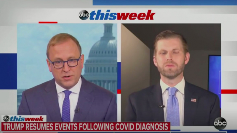 President Trump Is Being Cured By His Own ‘Vaccine,’ Son Eric Claims