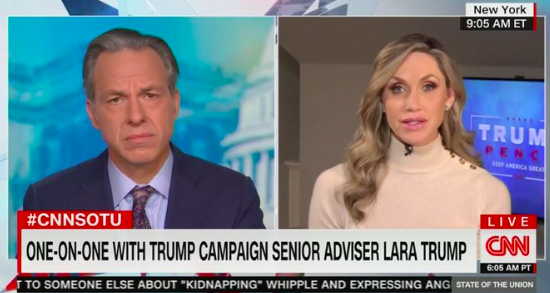 Lara Trump Equates Mean Tweets About Her to President Trump Provoking Violence Toward Michigan Governor