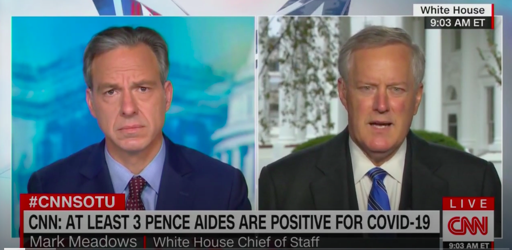 As Coronavirus Outbreak Hits Pence Aides, Mark Meadows Admits White House Is ‘Not Going To Control’ Pandemic