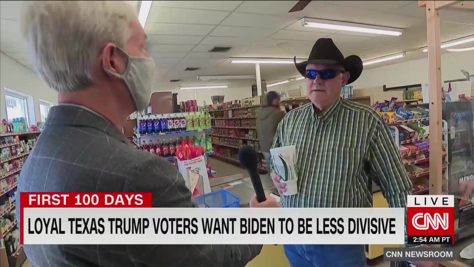 After Biden Pledges Unity in Inauguration Speech, Texas Trump Voters Say He Should Be ‘Less Divisive’